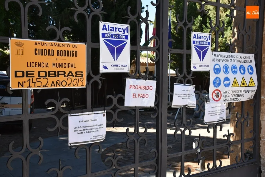 Foto 3 - El Parador permanecer&aacute; cerrado hasta marzo por las obras de reforma del edificio