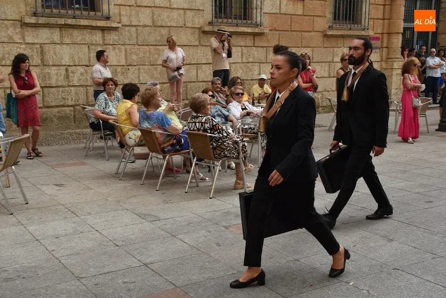Foto 7 - Los mirobrigenses se unen sin dudar al reba&ntilde;o de &lsquo;transhumanos&rsquo; de Kopinxas