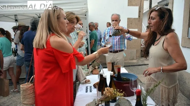 Los visitantes cataron los vinos que se presentaban en los distintos stands del recinto ferial