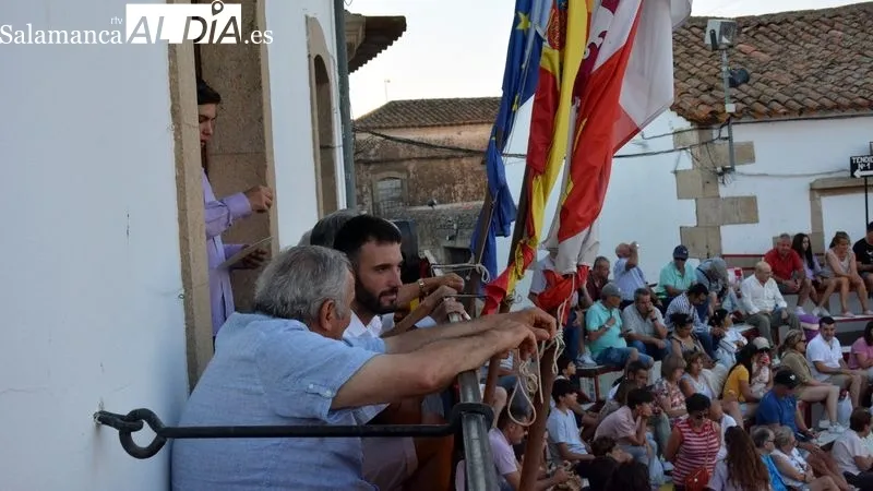 El coso taurino montado en la Plaza acogió el primer festival taurino de las fiestas
