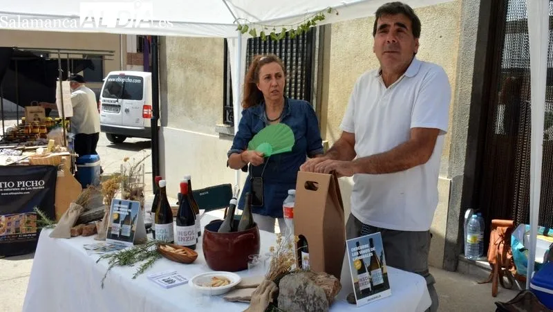 Ambientación en los puestos del Mercado del Feudal