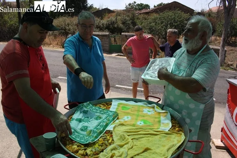 Una paella ponía en Gema el punto final a las fiestas de las Madrinas