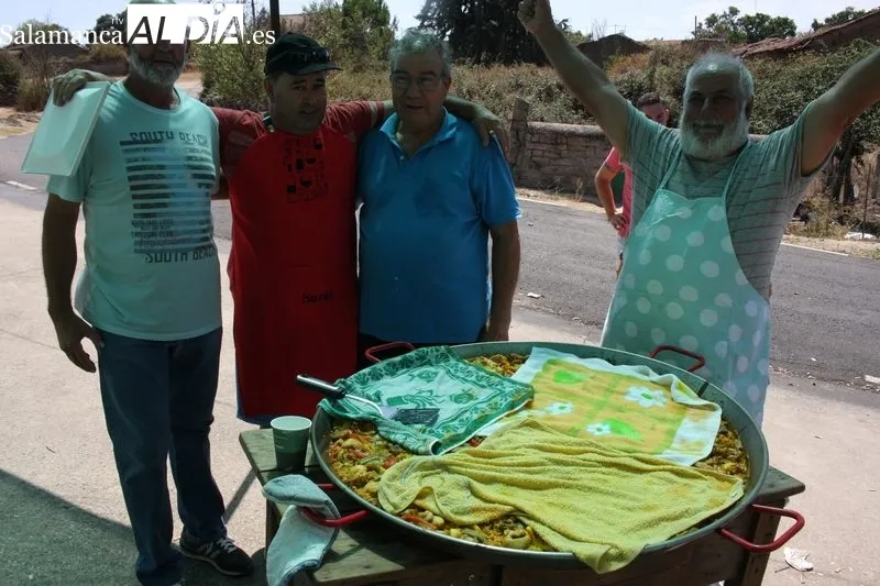 Una paella ponía en Gema el punto final a las fiestas de las Madrinas