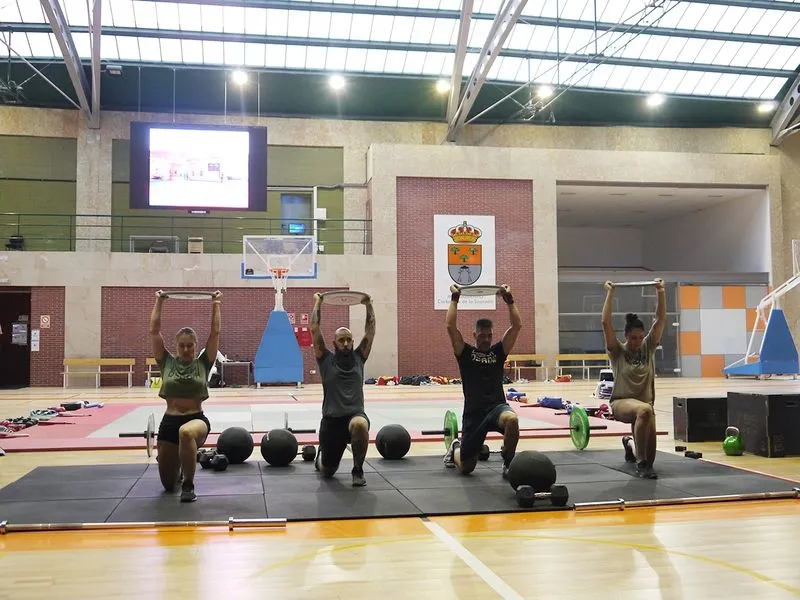 I Hard Training Solidario en el pabellón de Carbajosa de la Sagrada