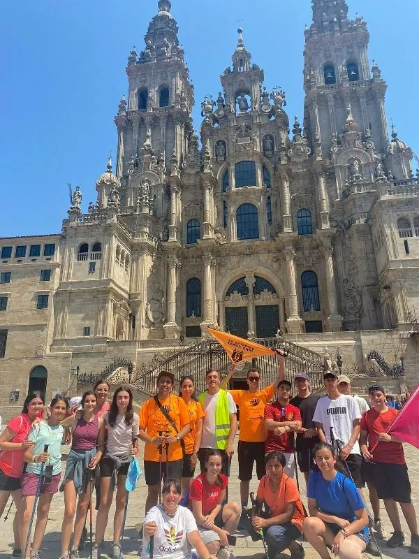 Foto 11 - Llegan a Santiago de Compostela los j&oacute;venes peregrinos de la Di&oacute;cesis de Ciudad Rodrigo