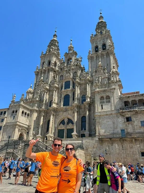 Foto 8 - Llegan a Santiago de Compostela los j&oacute;venes peregrinos de la Di&oacute;cesis de Ciudad Rodrigo