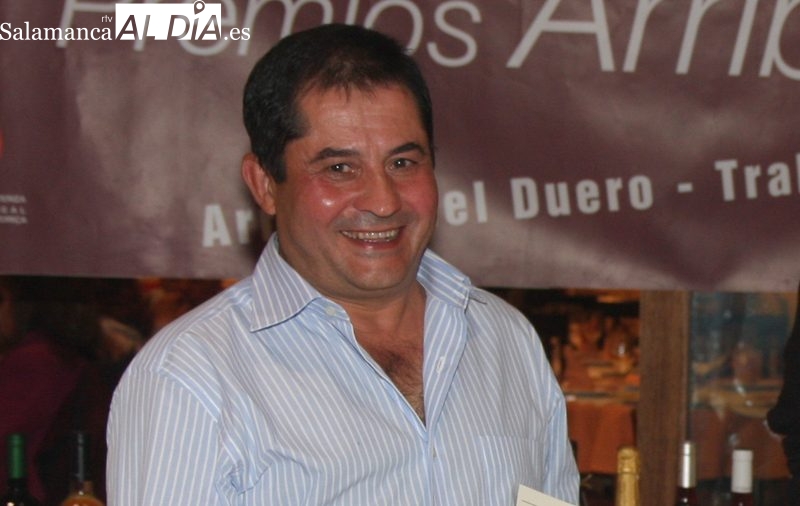 Emilio Gallego en los premios Arribe de Vinduero-Vindouro 