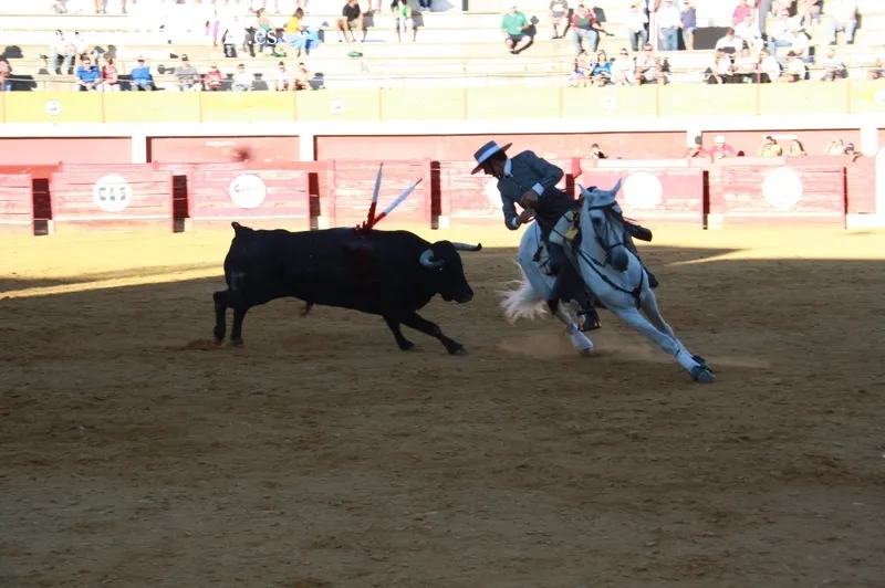 Foto 10 - Brillo y encaste para una corrida de Rejones con gran entrada en Macotera