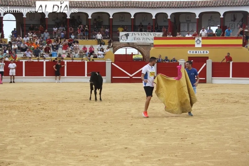 La Plaza de toros La Florida acogía este viernes una suelta popular de vaquillas