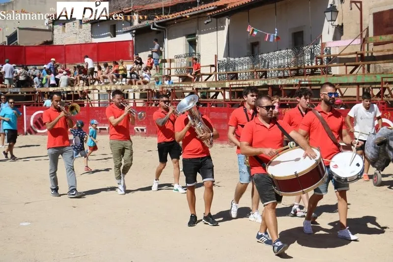 Bien presentados los novillos de Ignacio López Chaves en el primer encierro de las fiestas de Vilvestre / CORRAL 