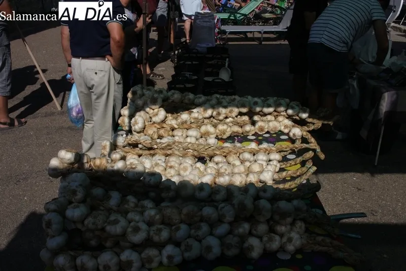 El calor no impidió que acudieran este domingo a Trabanca miles de personas 