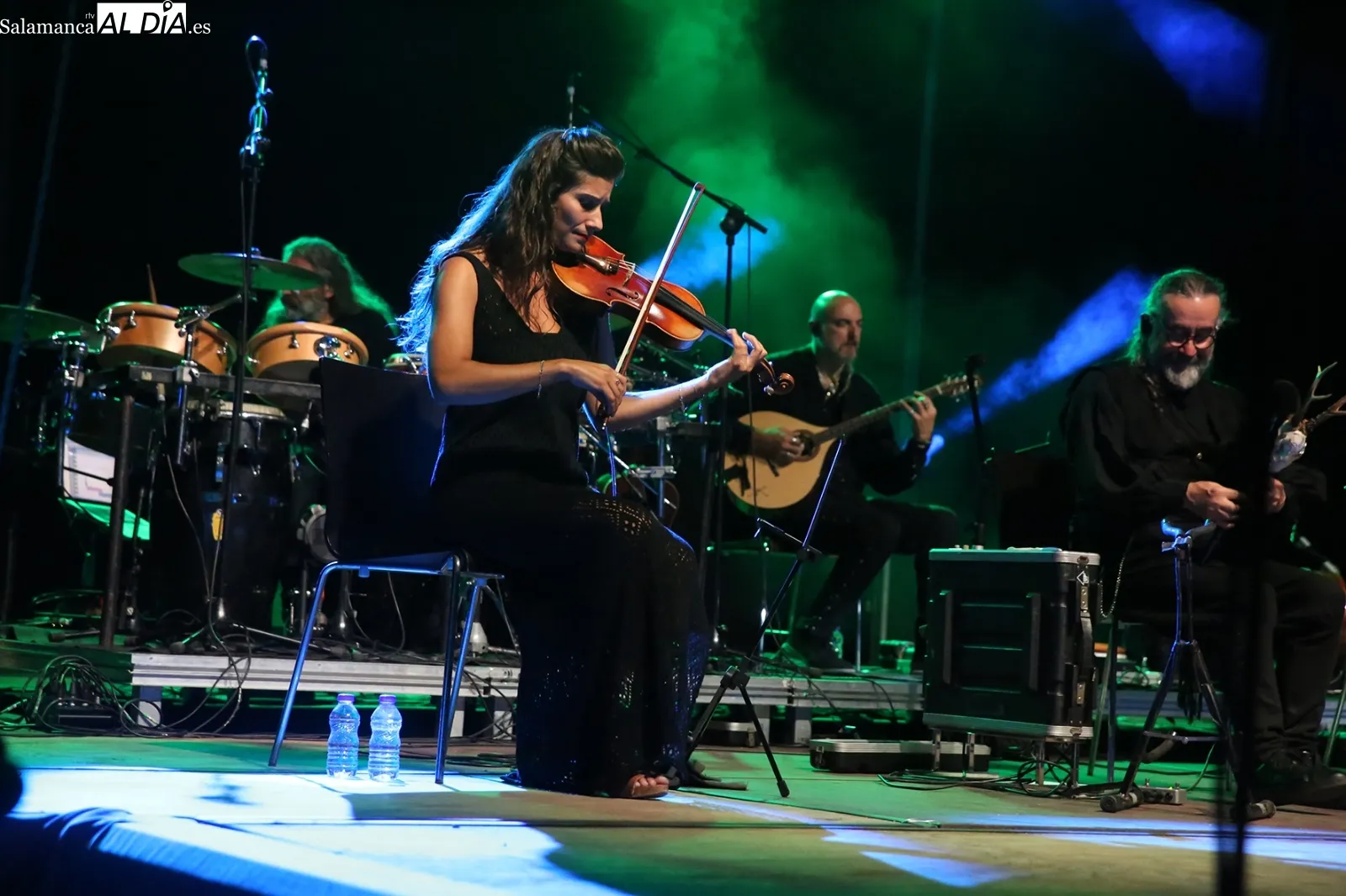 Foto 8 - El grupo gallego Luar Na Lubre conquista Alba de Tormes con su m&uacute;sica