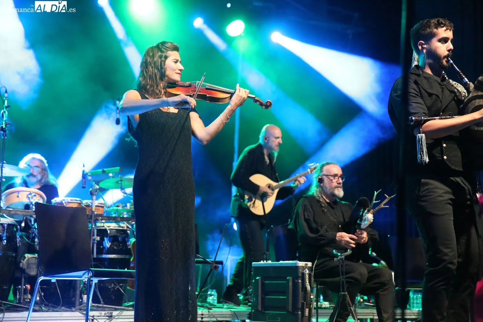 Foto 3 - El grupo gallego Luar Na Lubre conquista Alba de Tormes con su m&uacute;sica