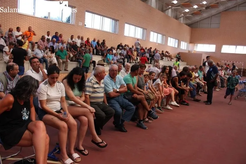 El calor se dejó notar en el pabellón de Sardón de los Frailes / SILVESTRE