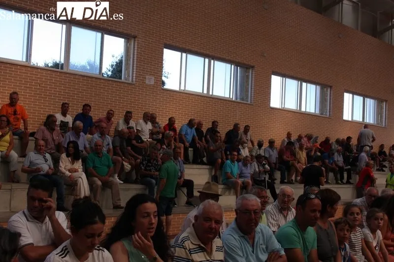 El calor se dejó notar en el pabellón de Sardón de los Frailes / SILVESTRE