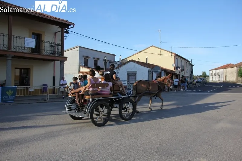 Romería Urbana en Bañobárez cortersía de la la Asociación de Castilla y León del Caballo 