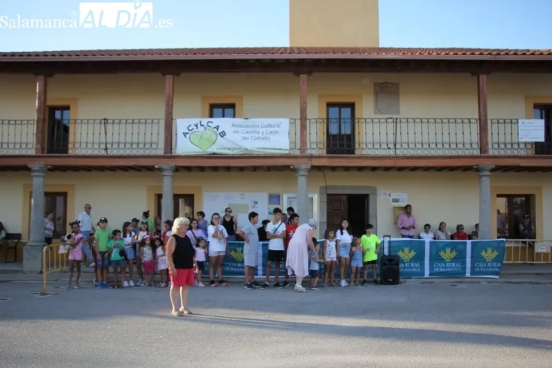 Romería Urbana en Bañobárez cortersía de la la Asociación de Castilla y León del Caballo 