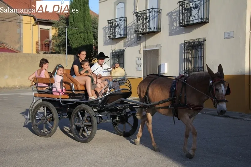 Romería Urbana en Bañobárez cortersía de la la Asociación de Castilla y León del Caballo 