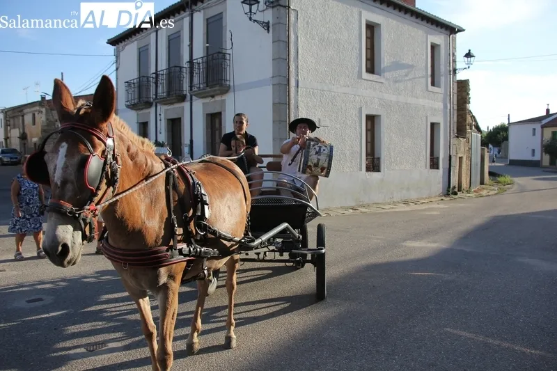 Romería Urbana en Bañobárez cortersía de la la Asociación de Castilla y León del Caballo 