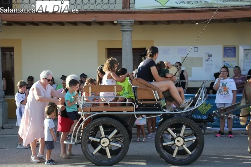 Romería Urbana en Bañobárez cortersía de la la Asociación de Castilla y León del Caballo 