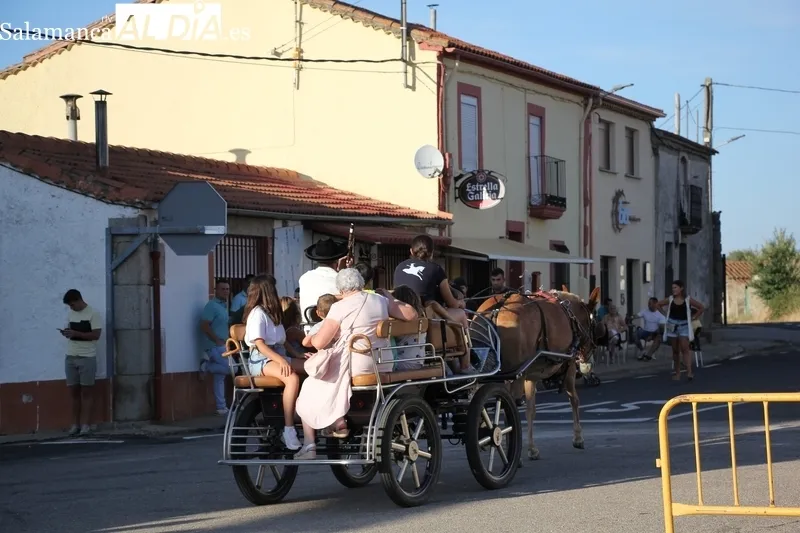 Romería Urbana en Bañobárez cortersía de la la Asociación de Castilla y León del Caballo 