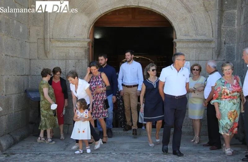 San Sebastián volvía este año a salir en procesión en Vilvestre
