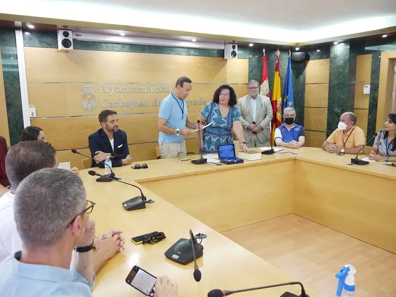 Pleno municipal celebrado este jueves en Carbajosa