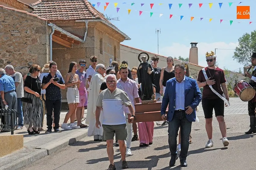 Procesión de San Benito en Saelices El Chico/ Rep. Gráfico: Sergio Martín