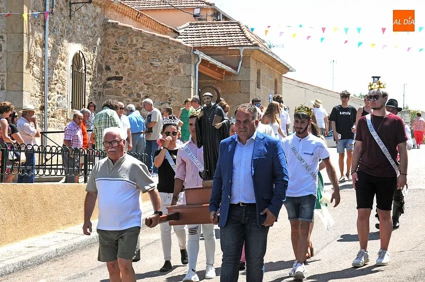 Procesión de San Benito en Saelices El Chico/ Rep. Gráfico: Sergio Martín