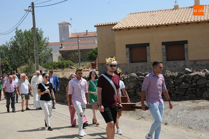 Procesión de San Benito en Saelices El Chico/ Rep. Gráfico: Sergio Martín