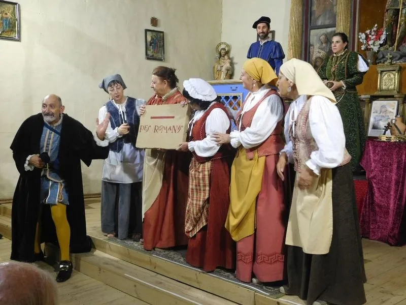 Lazarillo de Tormes representa 'buscando a Nebrija' en Sanchón de la Sagrada