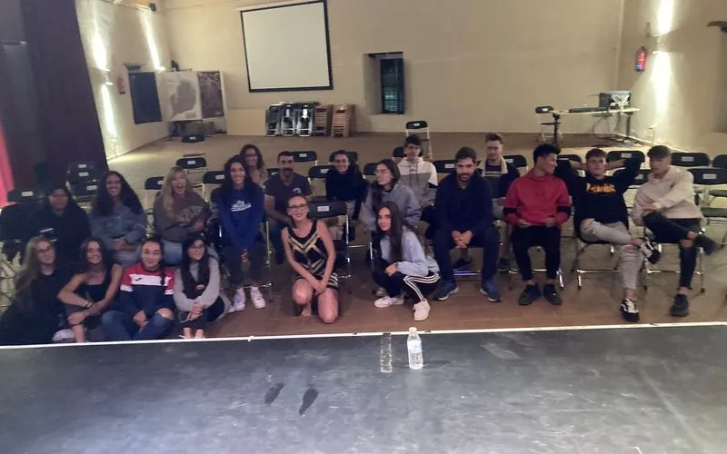 Raquel Sevillano en la interpretación de 'Por un puto zapato', del dramaturgo salmantino Roberto García Encinas