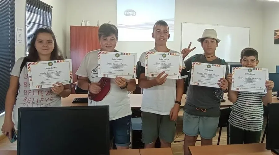 Foto 2 - La Fundaci&oacute;n clausura su &lsquo;Campamento de Inform&aacute;tica&rsquo;