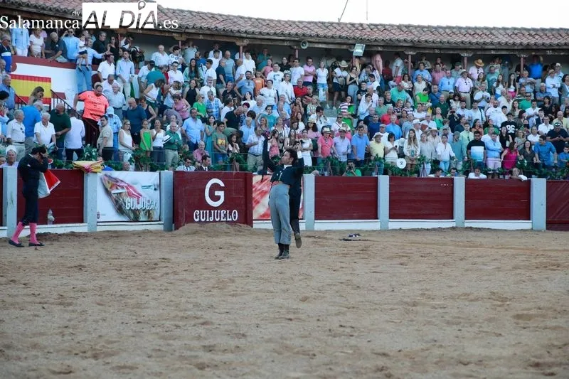 Imágenes de la actuación de Diego ventura 