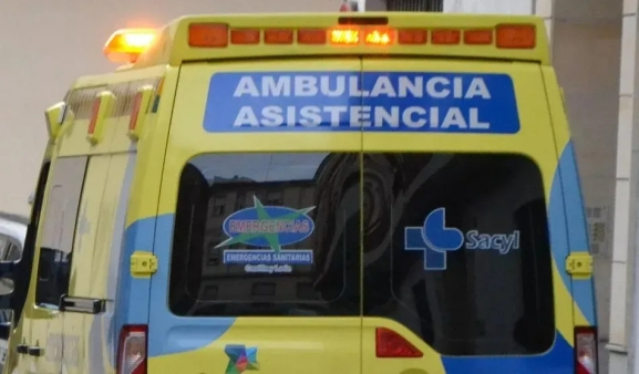Foto de archivo de una ambulancia