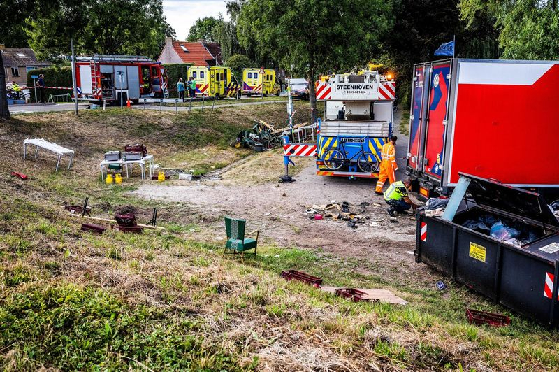 Zona del atropello atribuido a un camionero español en Nieuw-Beijerland / ANP/dpa (EP)