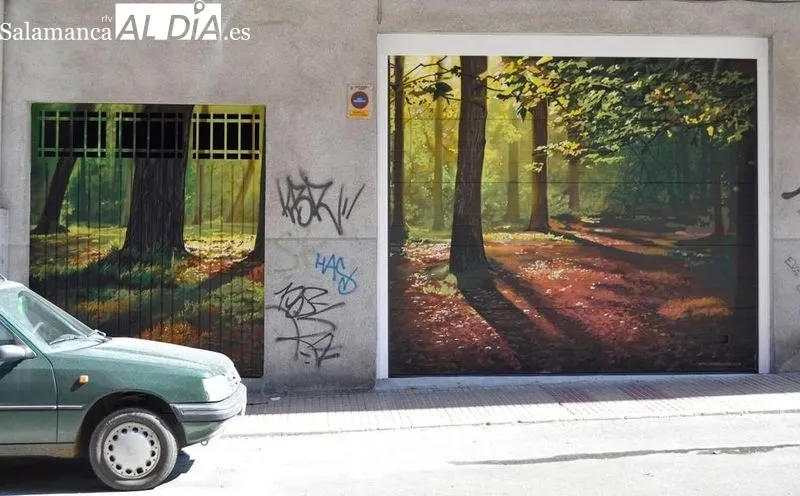 Murales de Daniel Martín en Salamanca