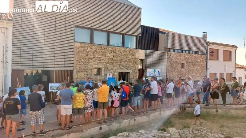 Los pintores plasmaron distintas imágenes de Sobradillo y del Parque Natural de Arribes del Duero