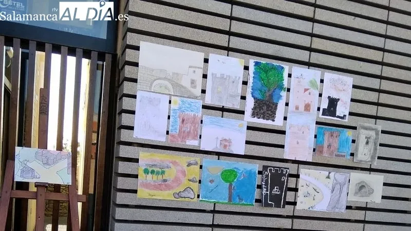 Los pintores plasmaron distintas imágenes de Sobradillo y del Parque Natural de Arribes del Duero