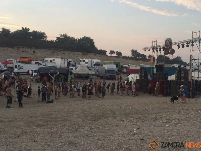  Fiesta Rave en Argusino (Zamora). Foto de Zamora News