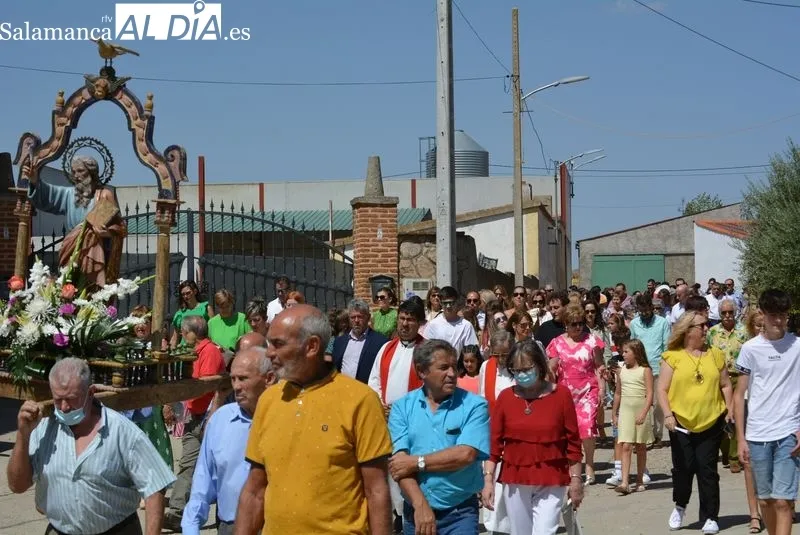 Fiestas de San Bartolomé en Golpejas. Foto de Vanesa Martins