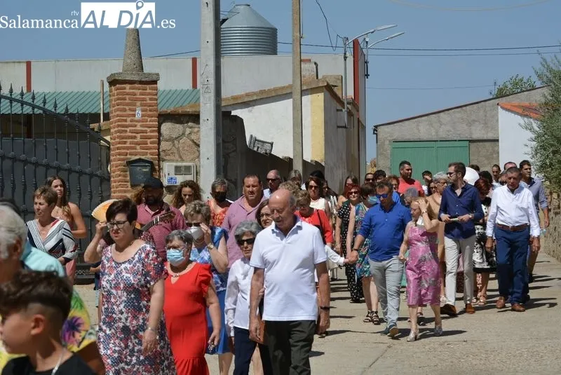 Fiestas de San Bartolomé en Golpejas. Foto de Vanesa Martins