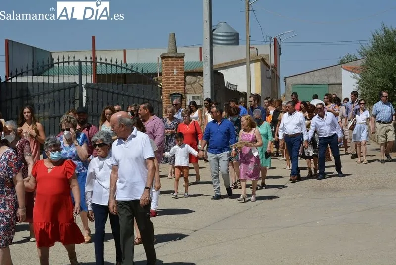Fiestas de San Bartolomé en Golpejas. Foto de Vanesa Martins