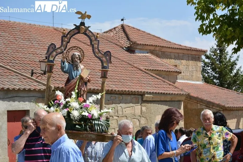 Fiestas de San Bartolomé en Golpejas. Foto de Vanesa Martins