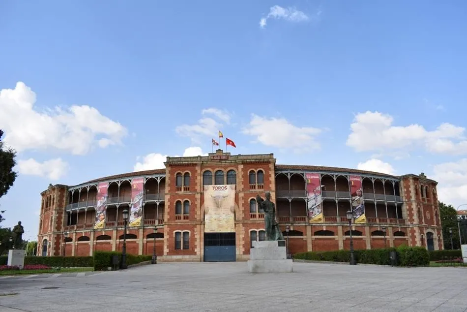 Plaza de toros de La Glorieta. Foto de archivo