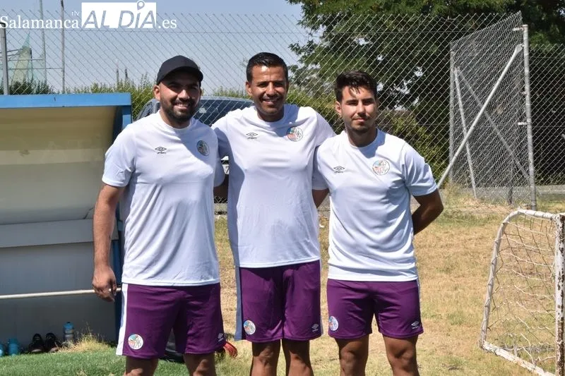 Primer entrenamiento del filial del Salamanca UDS