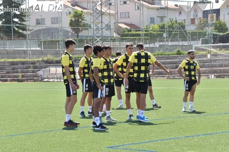 Primer entrenamiento del filial del Salamanca UDS