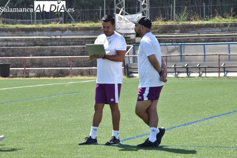 Primer entrenamiento del filial del Salamanca UDS