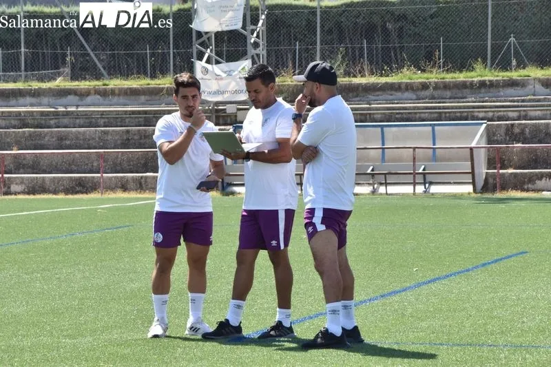 Primer entrenamiento del filial del Salamanca UDS