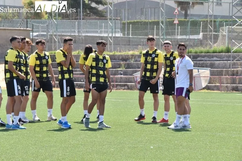 Primer entrenamiento del filial del Salamanca UDS